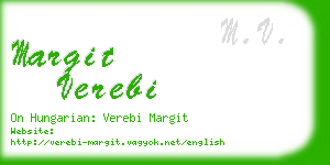 margit verebi business card